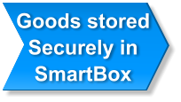 Goods stored Securely in SmartBox